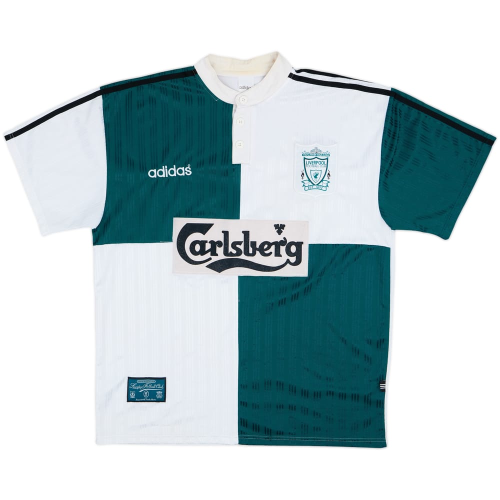 1995-96 Liverpool Away Shirt - 7/10 - (XL)