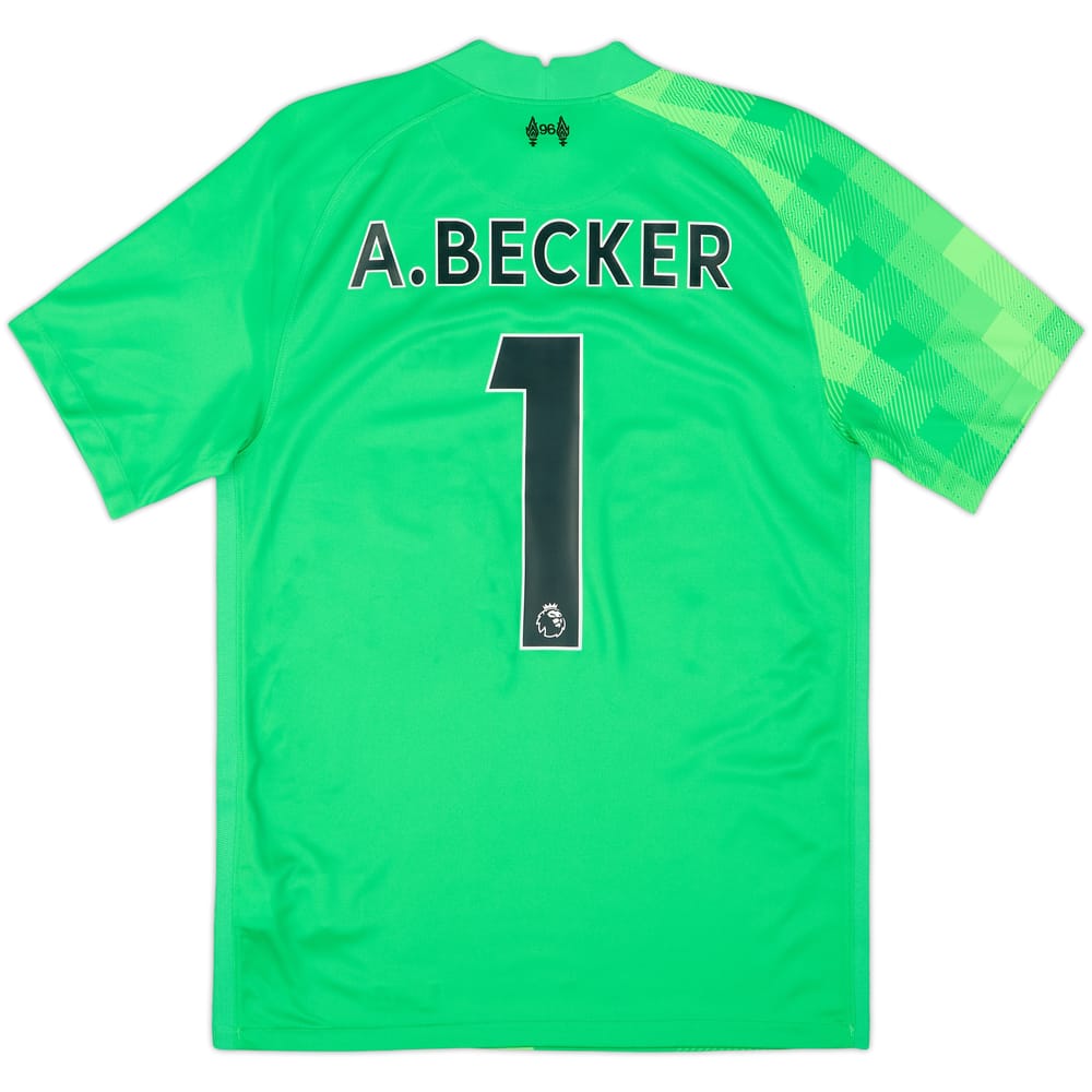 2021-22 Liverpool GK Shirt A.Becker #1 (S)