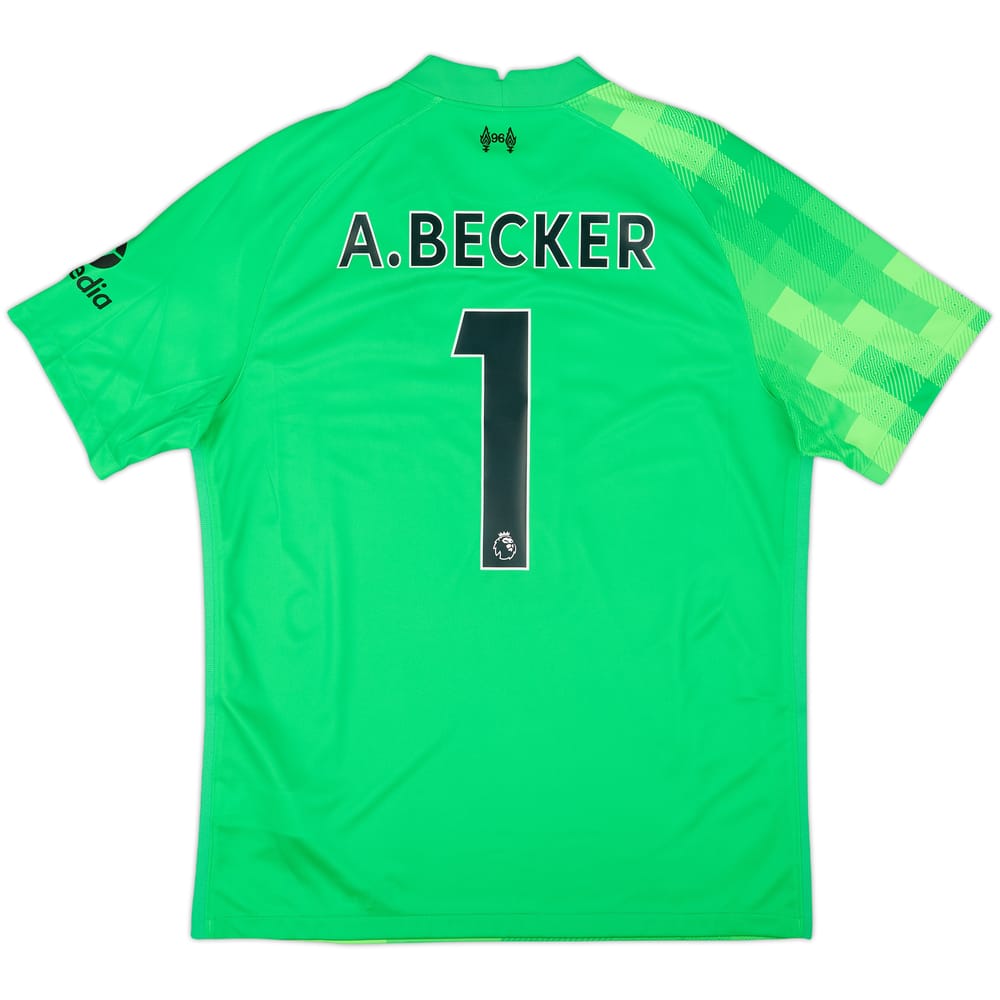 2021-22 Liverpool GK Shirt A.Becker #1 (L)