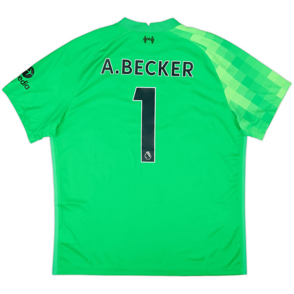 2021-22 Liverpool GK Shirt A.Becker #1 (XL)
