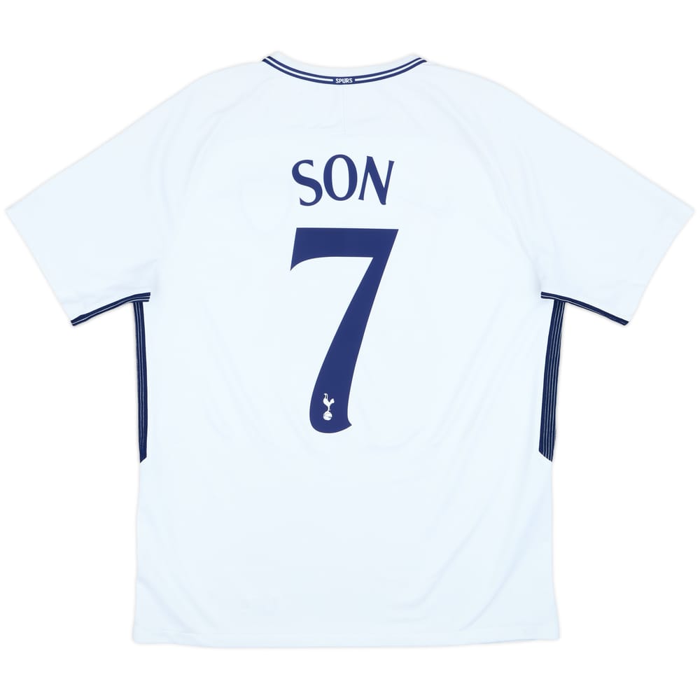 2017-18 Tottenham Home Shirt Son #7 - 8/10 - (L)