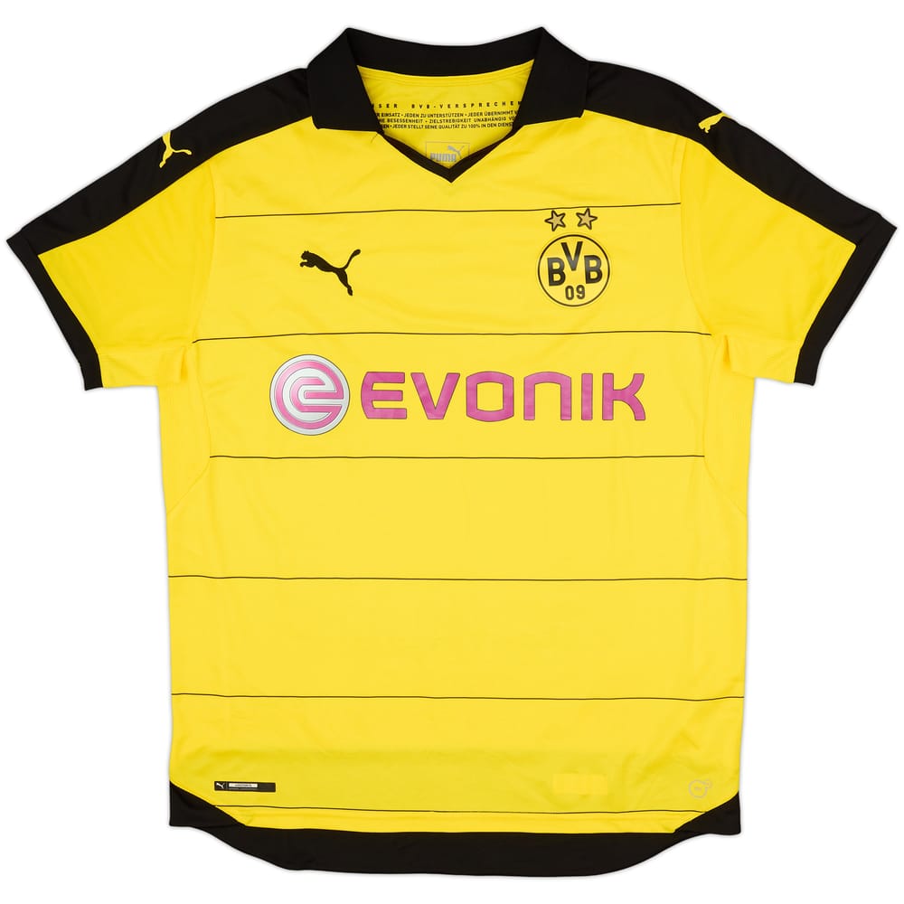 2015-16 Borussia Dortmund Home Shirt - 8/10 - (L)