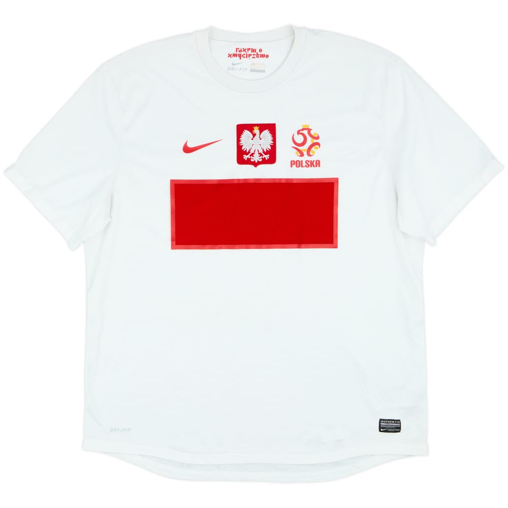 2012-13 Poland Home Shirt - 8/10 - (XXL)
