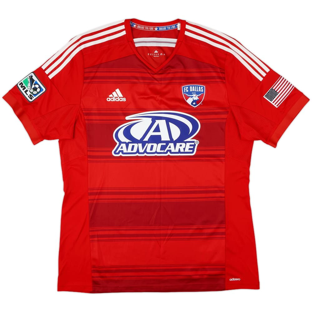 2014-15 FC Dallas Player Issue Home Shirt - 10/10 - (XL)