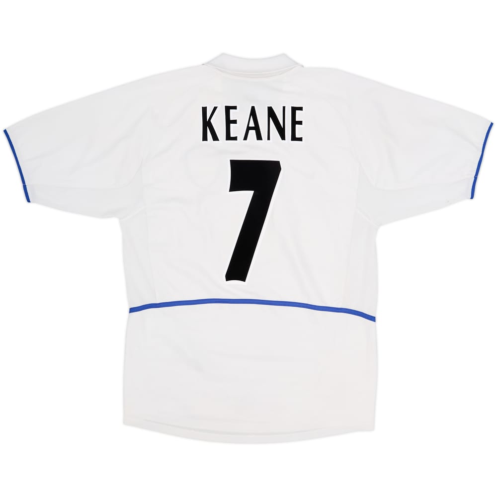 2002-03 Leeds United Home Shirt Keane #7 - 6/10 - (M)