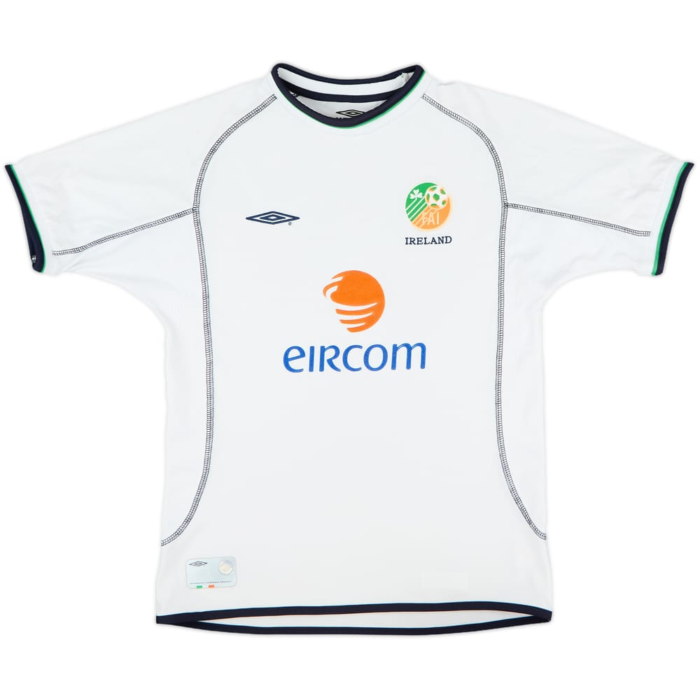 2002-03 Ireland Umbro Training Shirt - 6/10 - (L.Boys)