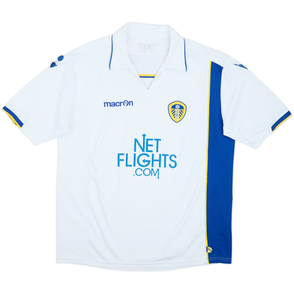2009-10 Leeds United Home Shirt - 4/10 - (L)