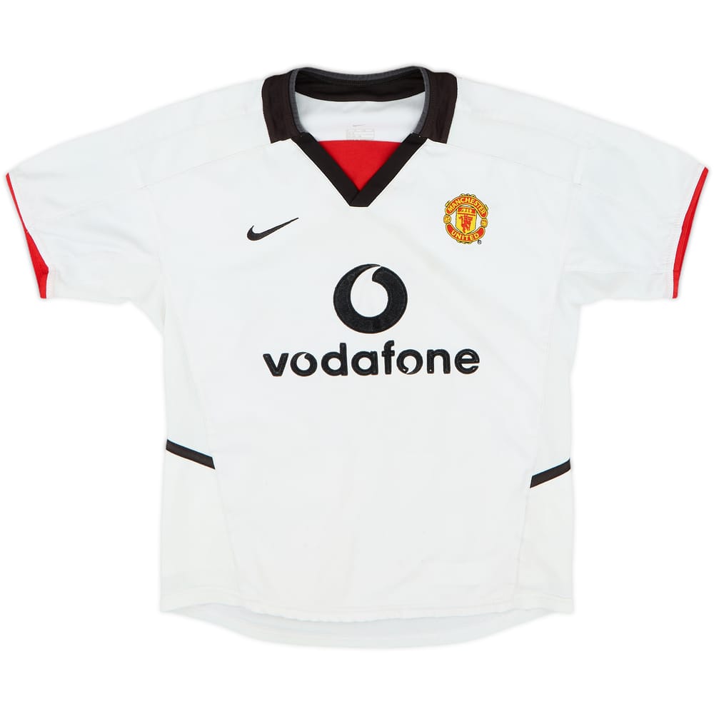 2002-03 Manchester United Away Shirt - 7/10 - (S.Boys)