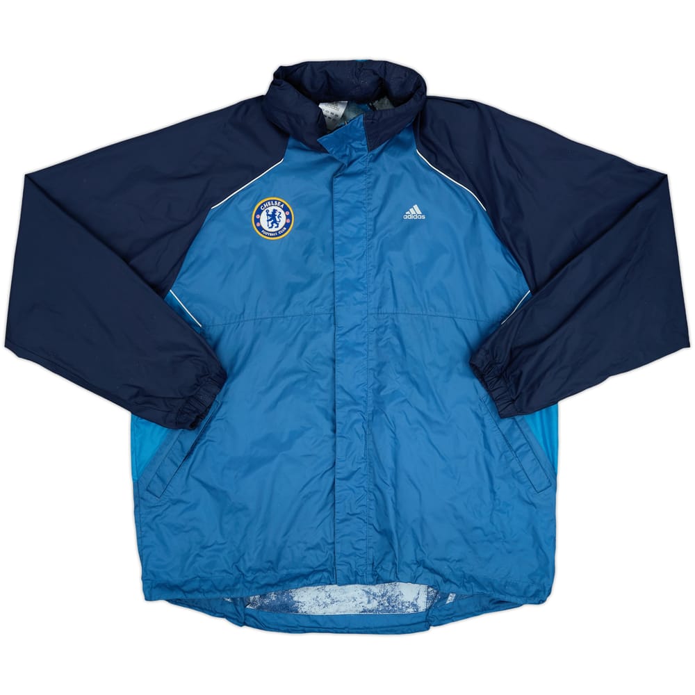 2006-07 adidas Hooded Rain Jacket (Chelsea) - 4/10 - (XL)