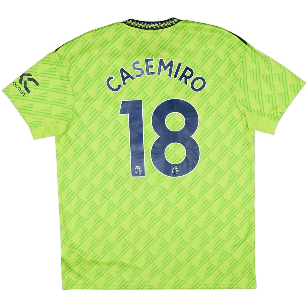 2022-23 Manchester United Tercera Camiseta Casemiro #18 - 10/10 - (XL)