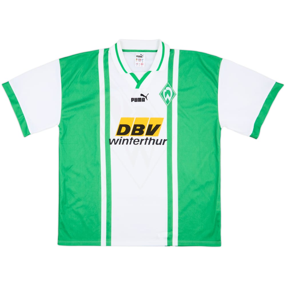 1996-97 Werder Bremen Home Shirt - 9/10 - (XL)