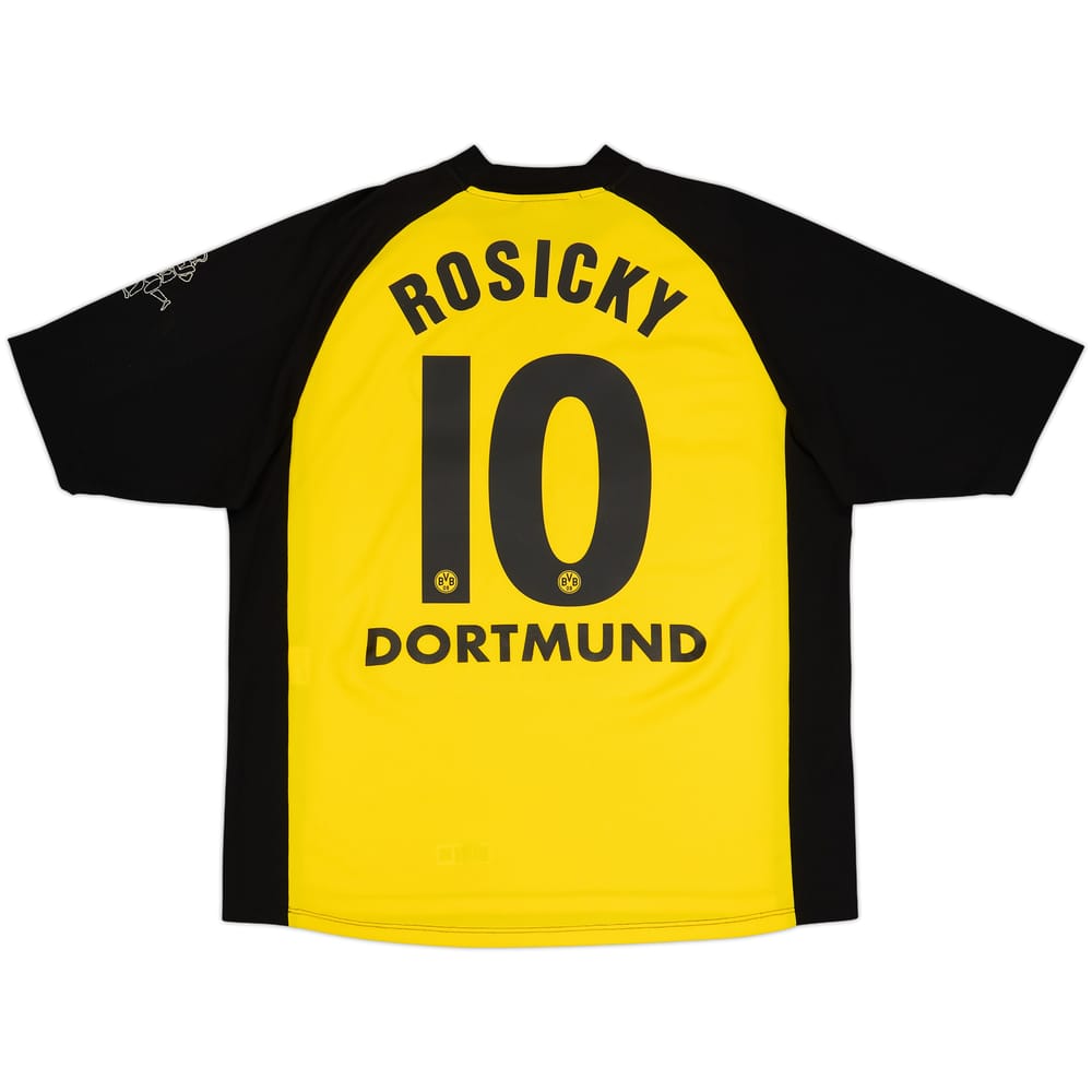 Camiseta de local del Borussia Dortmund 2001-02 Rosicky #10 - 6/10 - (XL)