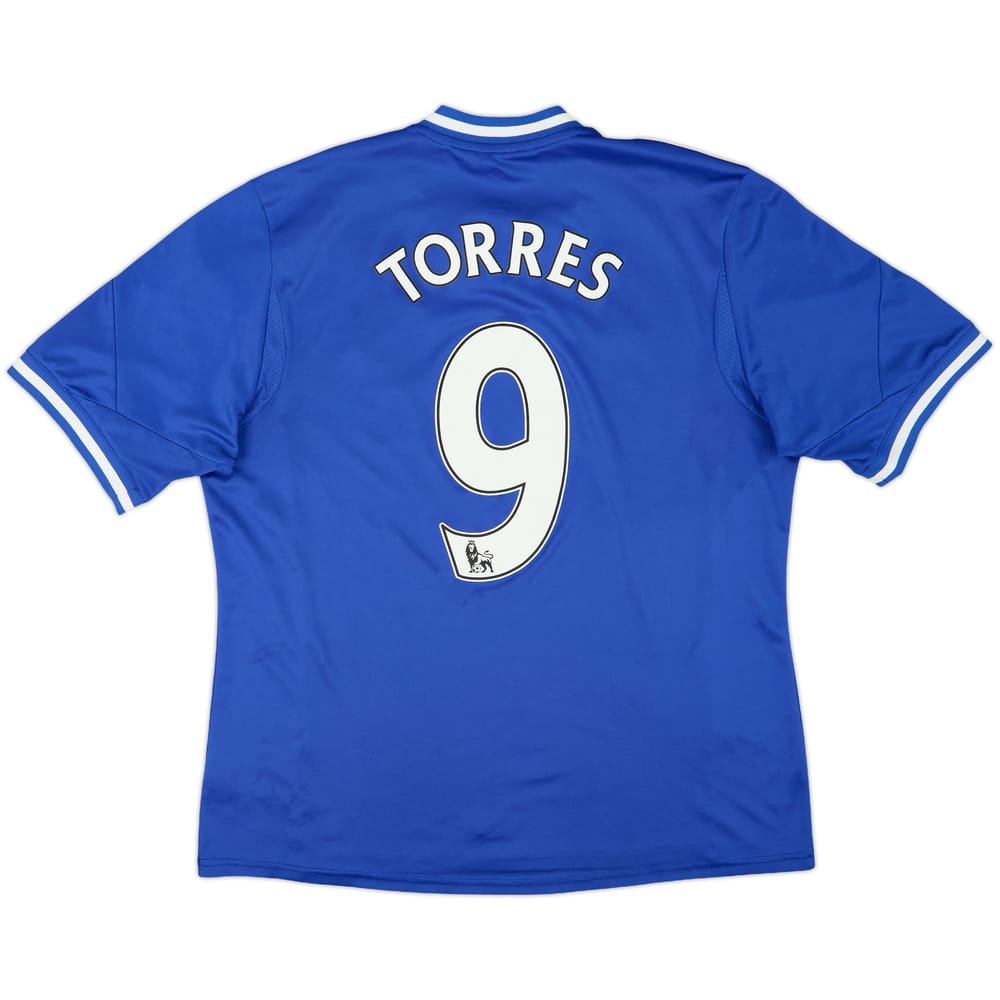 2013-14 Chelsea Home Shirt Torres #9 - 7/10 - (XL)