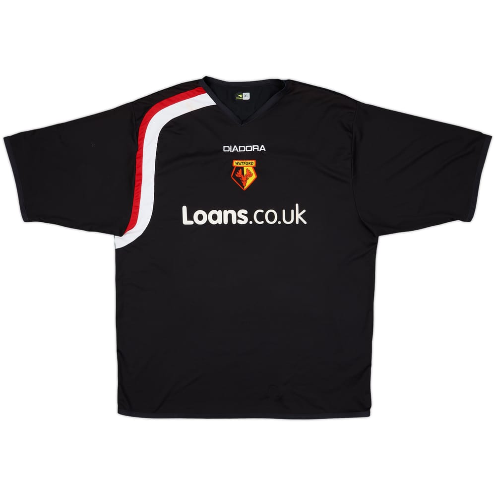 2005-06 Watford Diadora Training Shirt - 6/10 - (XL)