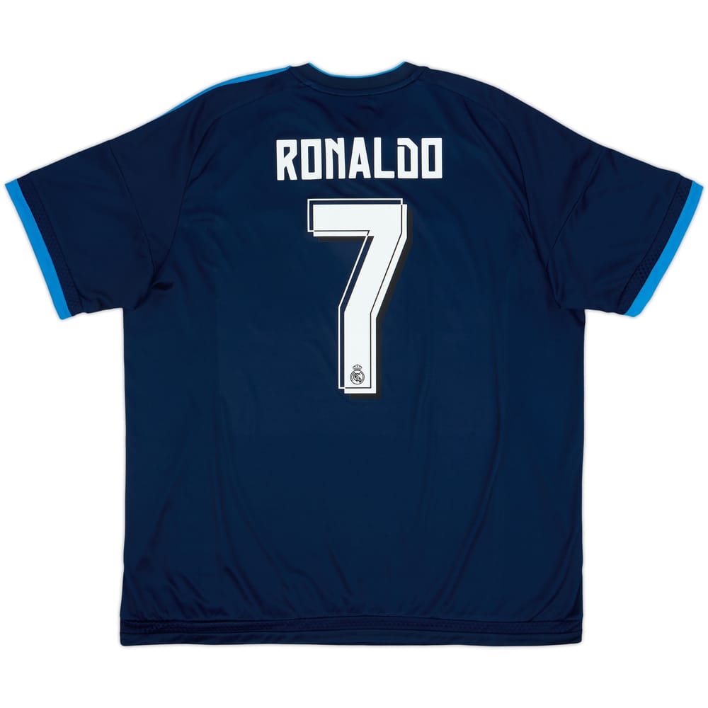 2015-16 Real Madrid Third Shirt Ronaldo #7 - 9/10 - (XL)