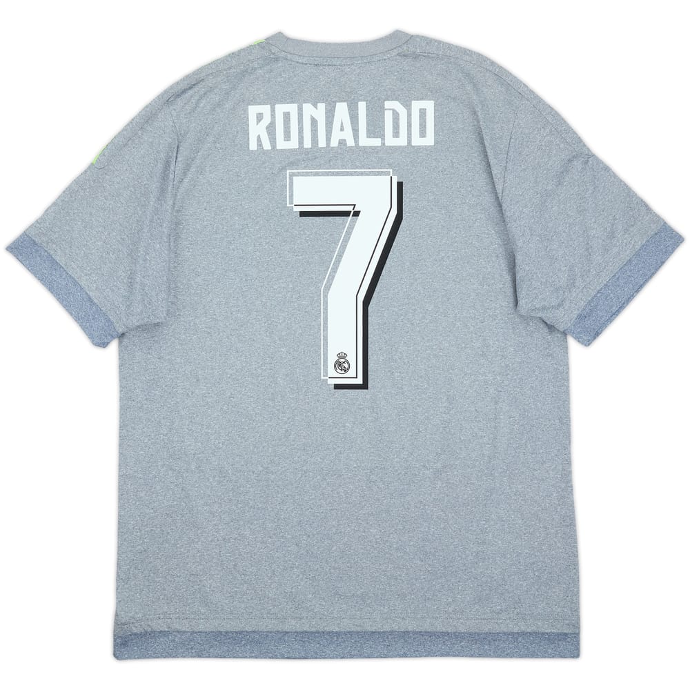 2015-16 Real Madrid Away Shirt Ronaldo #7 - 7/10 - (L)