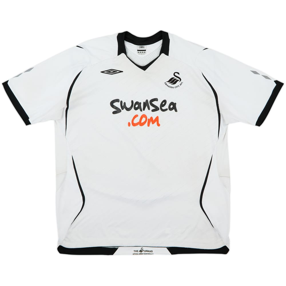 2008-09 Swansea Home Shirt - 5/10 - (XXL)