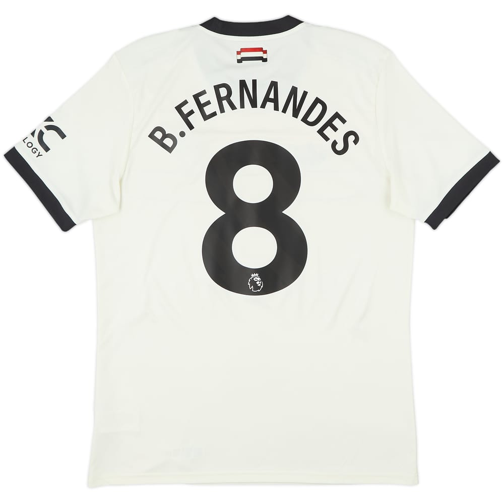 2024-25 Manchester United Third Shirt B.Fernandes #8 - 8/10 - (L)