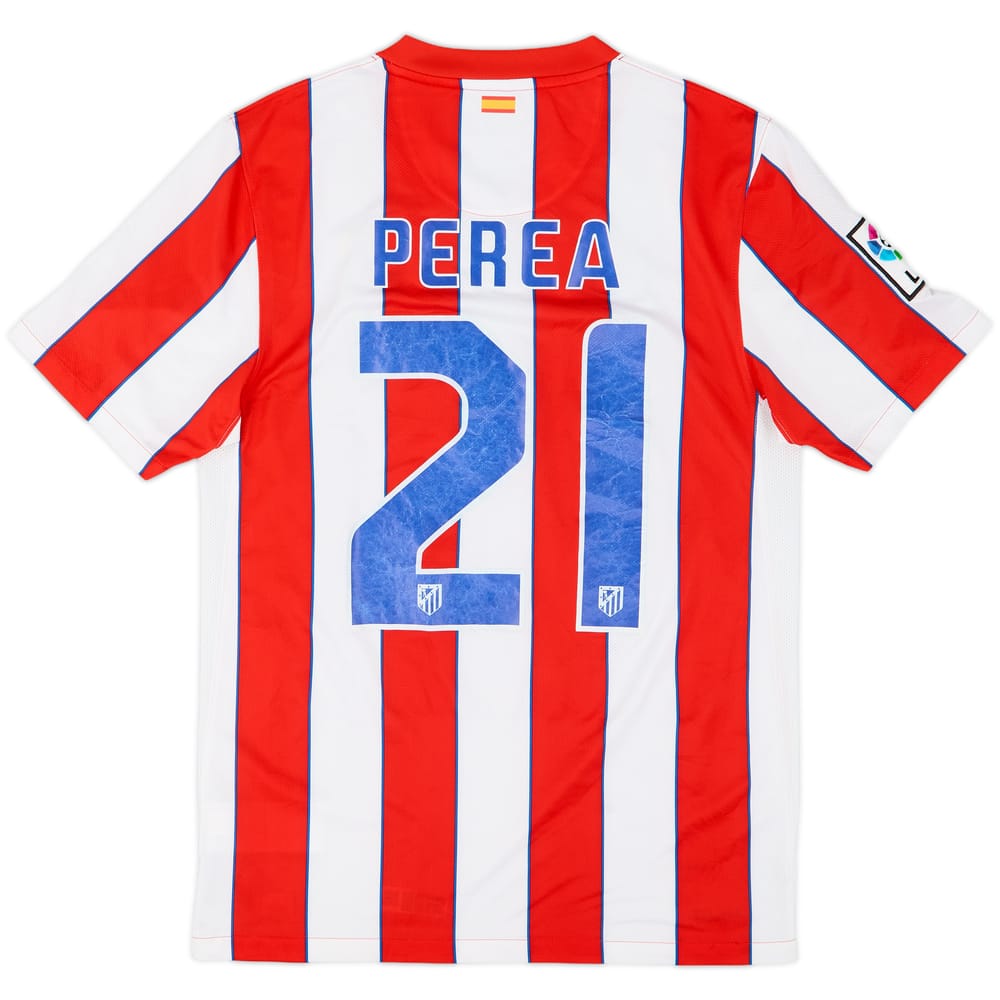2011-12 Atletico Madrid Home Shirt Perea #21 - 6/10 - (S)