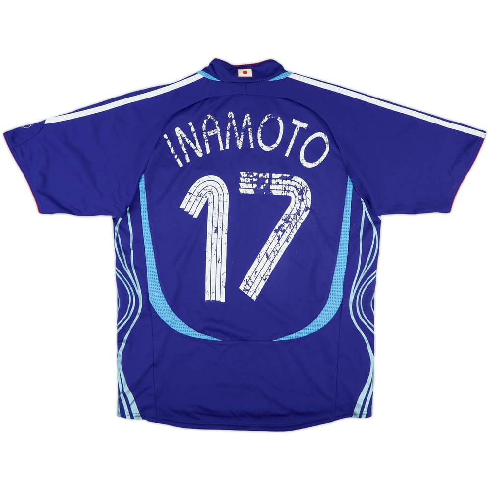 2006-08 Japan Home Shirt Inamoto #17 - 4/10 - (S)