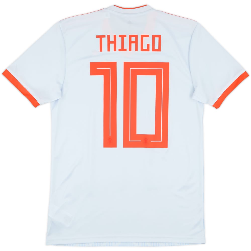 2018-19 Spain Away Shirt Thiago #10 - 10/10 - (S)