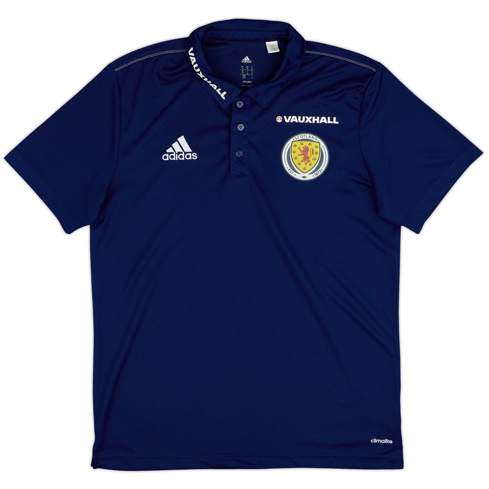 2015-16 Scotland adidas Polo Shirt - 8/10 - (M)