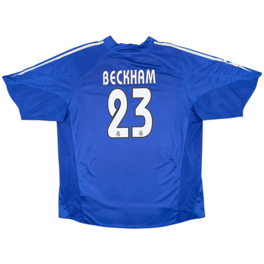 2004-05 Real Madrid Third Shirt Beckham #23 - 8/10 - (XXL)