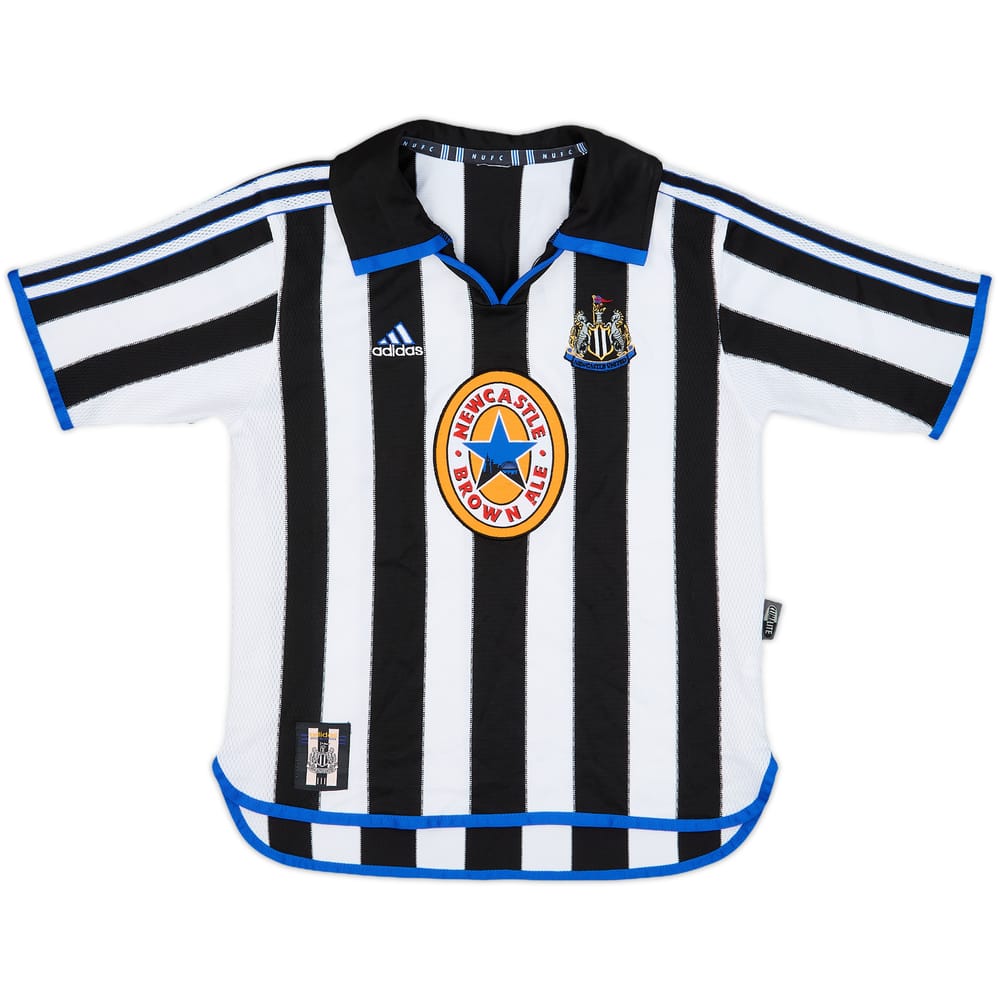 1999-00 Newcastle Home Shirt - 9/10 - (L.Boys)