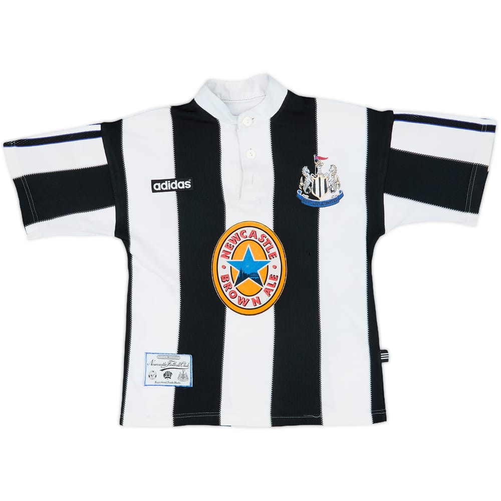 1995-97 Newcastle Home Shirt - 6/10 - (S.Boys)
