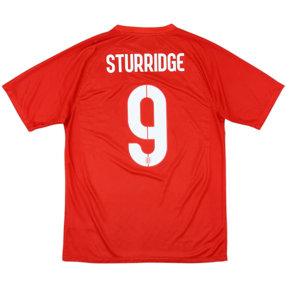 2014-15 England Away Shirt Sturridge #9 - 8/10 - (M)