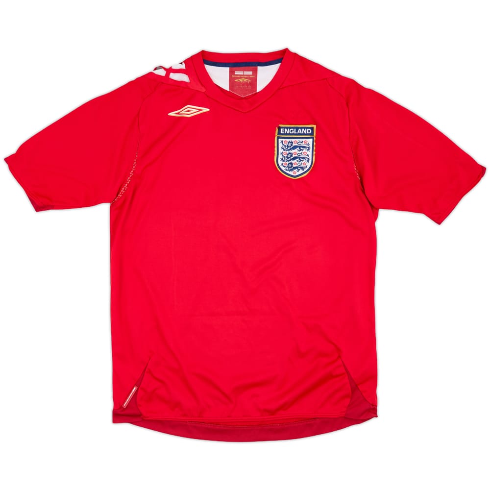 2006-08 England Away Shirt - 5/10 - (M)