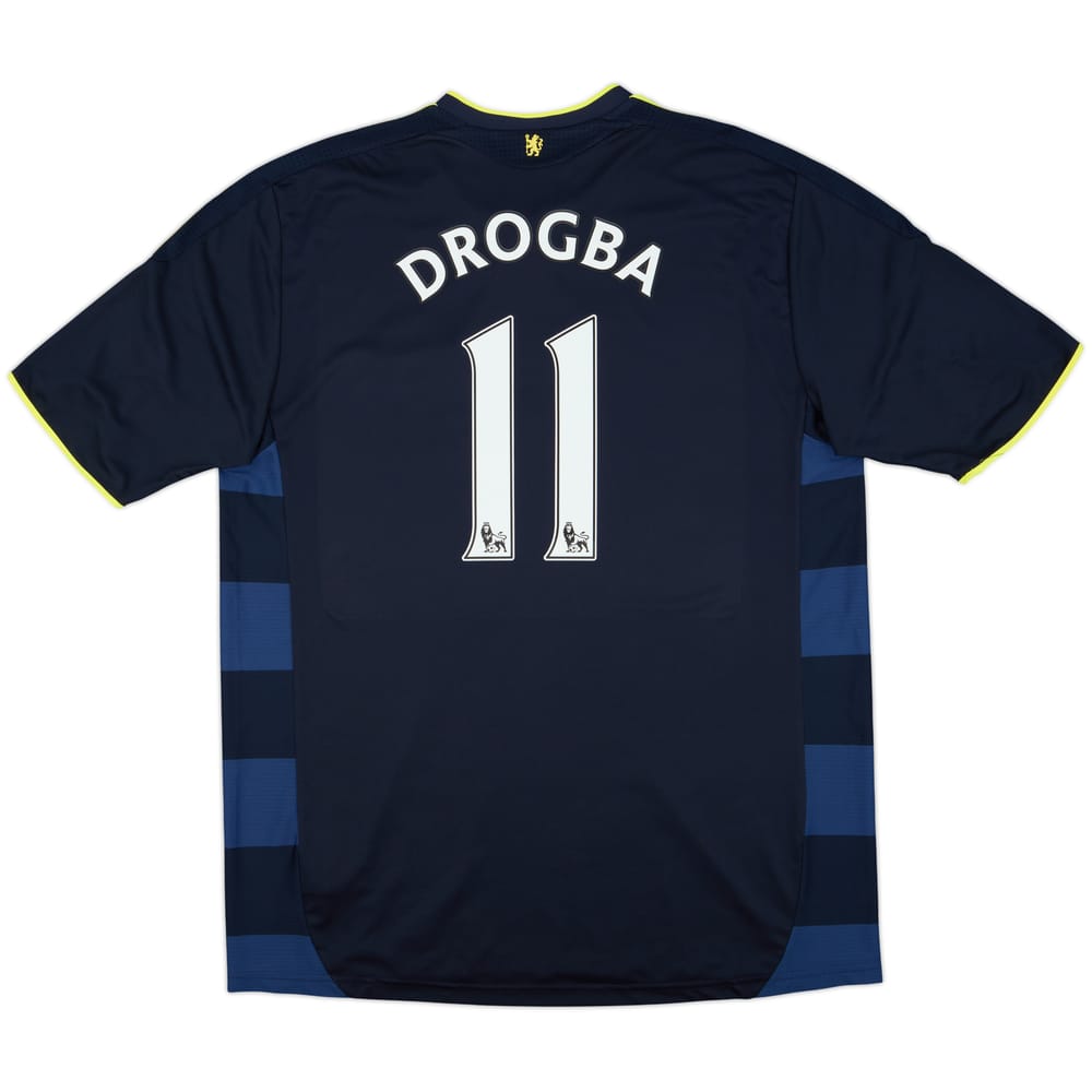 2009-10 Chelsea Away Shirt Drogba #11 - 8/10 - (XL)