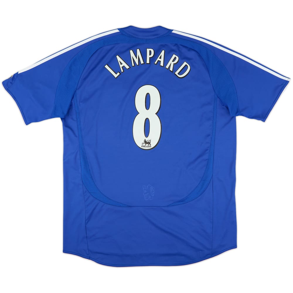 2006-08 Chelsea Home Shirt Lampard #8 - 7/10 - (XL)