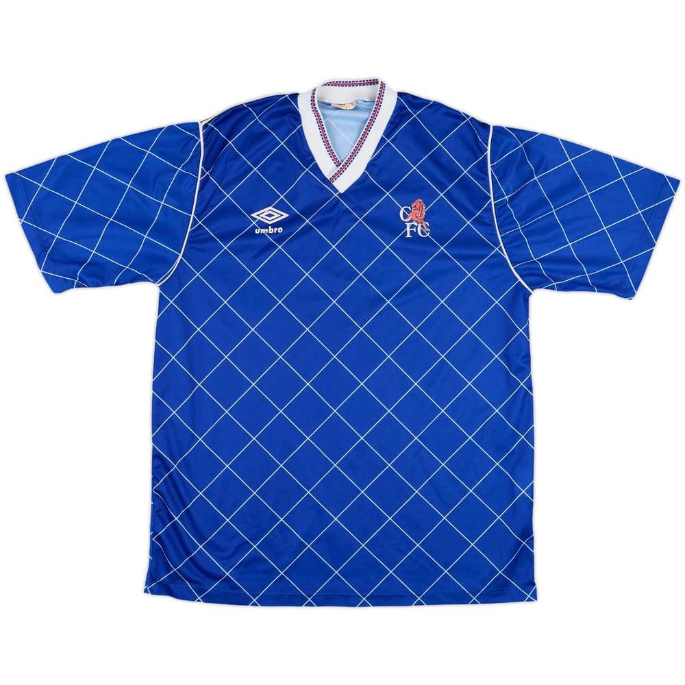 1987-89 Chelsea Home Shirt - 8/10 - (M)