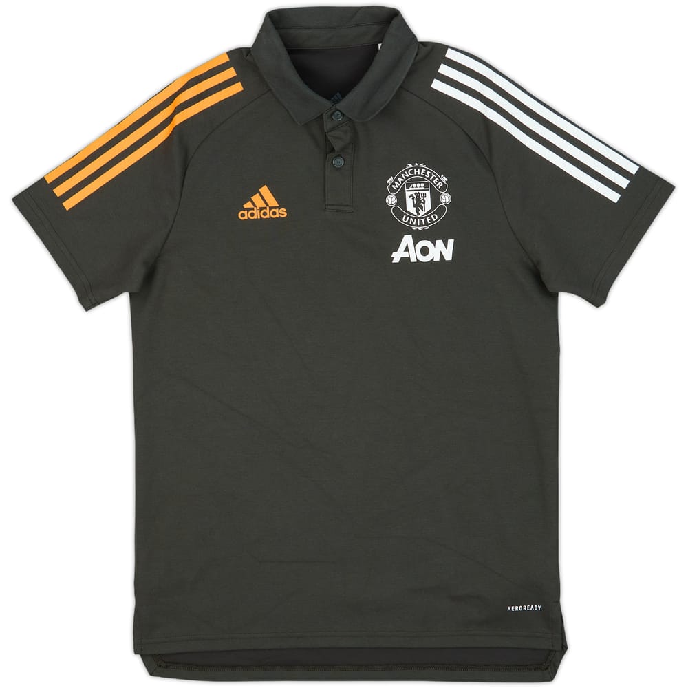 2020-21 Manchester United adidas Polo Shirt - 9/10 - (S)