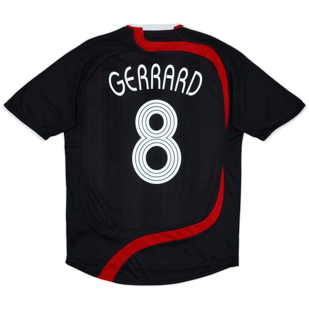 2007-08 Liverpool Third Shirt Gerrard #8 - 7/10 - (M)