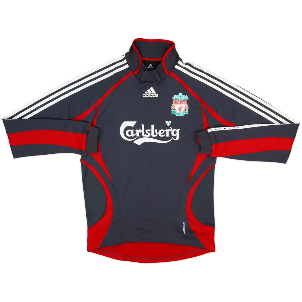2006-07 Liverpool adidas Drill Top - 7/10 - (S)