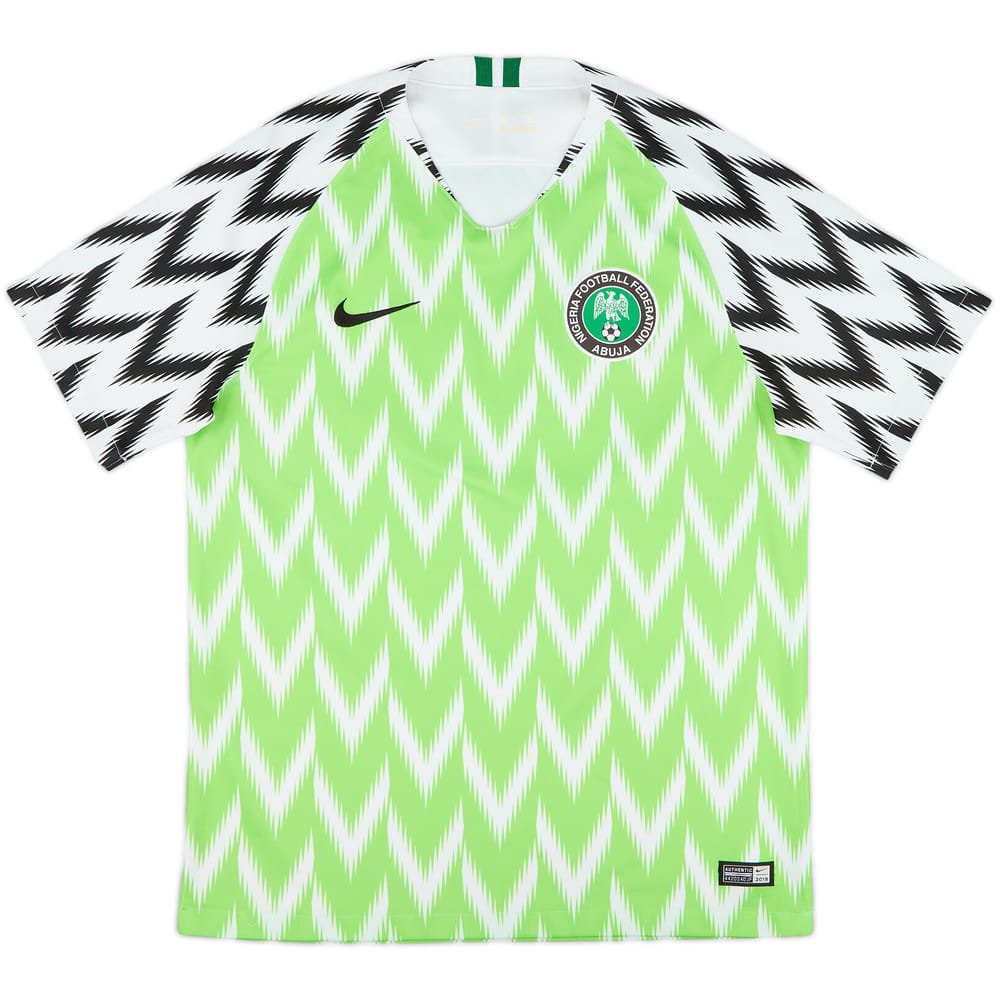 2018-19 Nigeria Home Shirt - 9/10 - (M)