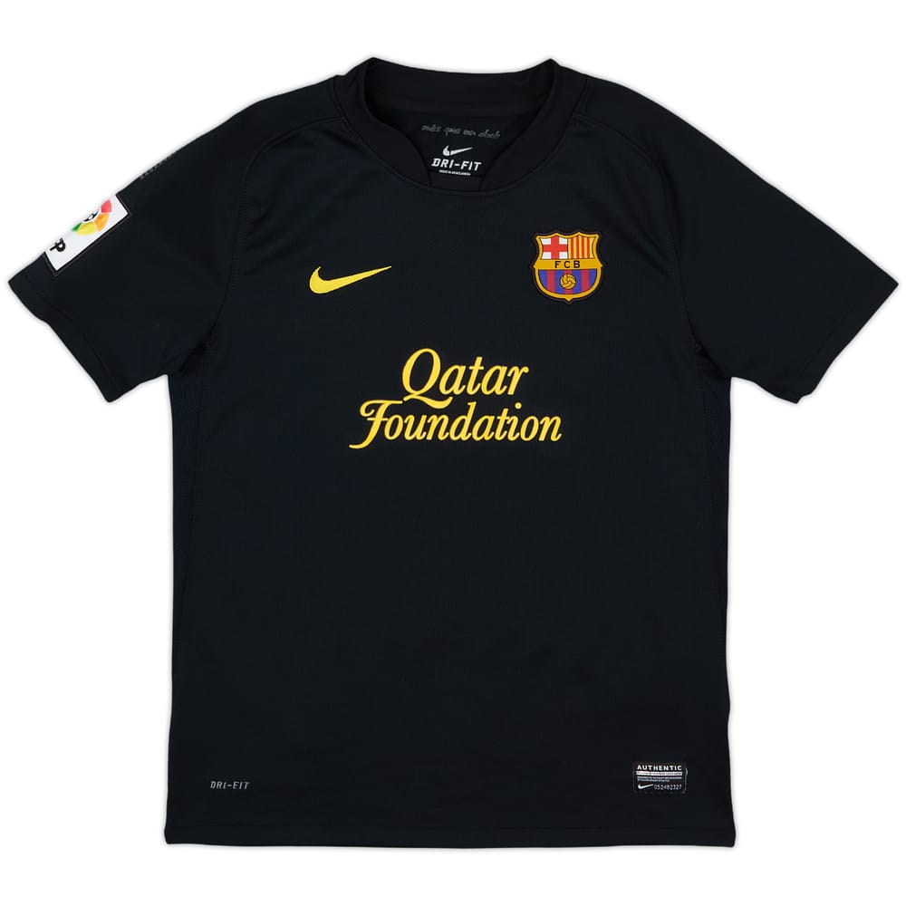 2011-12 Barcelona Away Shirt - 9/10 - (M.Boys)