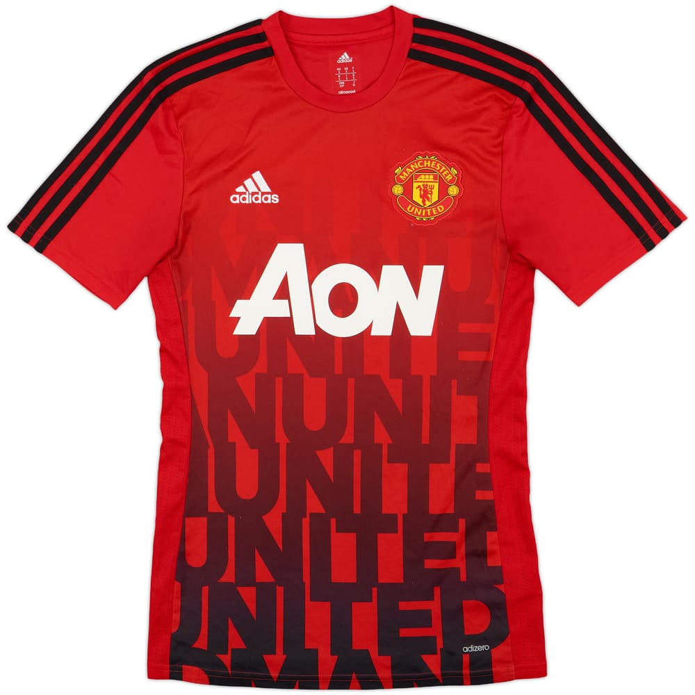 2015-16 Manchester United adidas Training Shirt - 8/10 - (S)