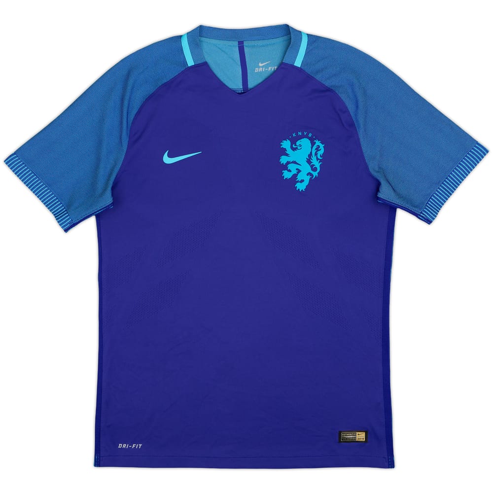 2016 Netherlands Authentic Away Shirt - 8/10 - (M)