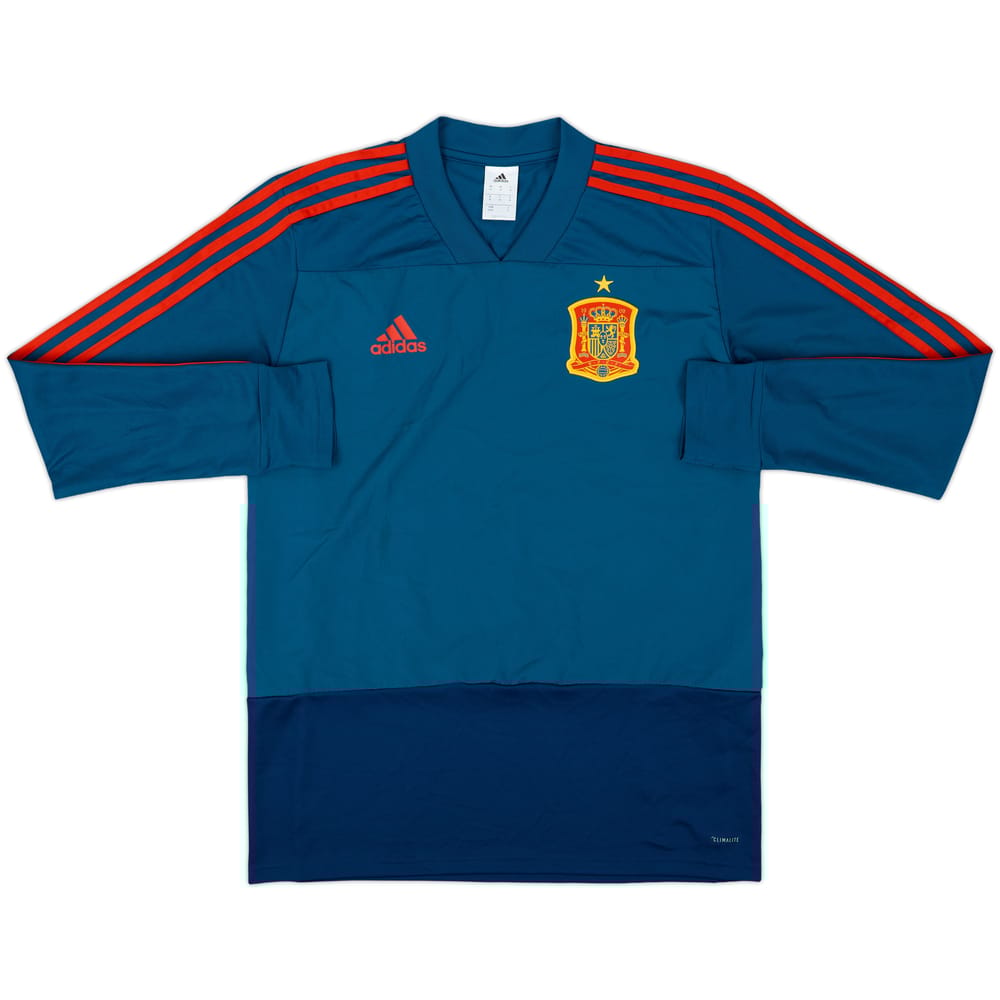 2017-18 Spain adidas Drill Top - 10/10 - (M)
