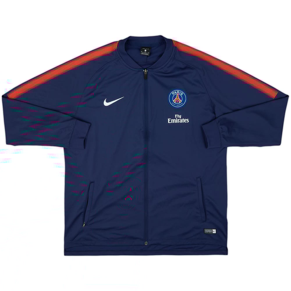 2017-18 Paris Saint-Germain Nike Track Jacket - 9/10 - (XL)