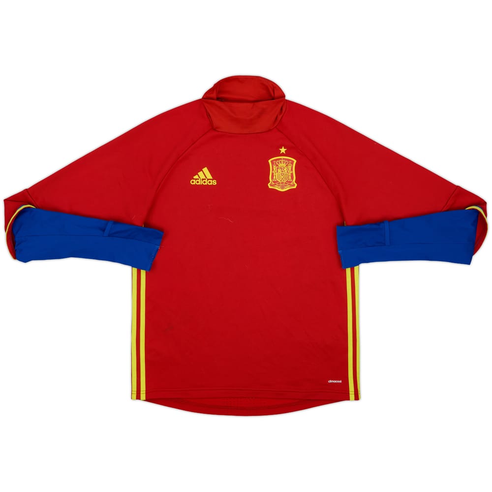 2015-16 Spain adidas Sweat Top - 8/10 - (M)