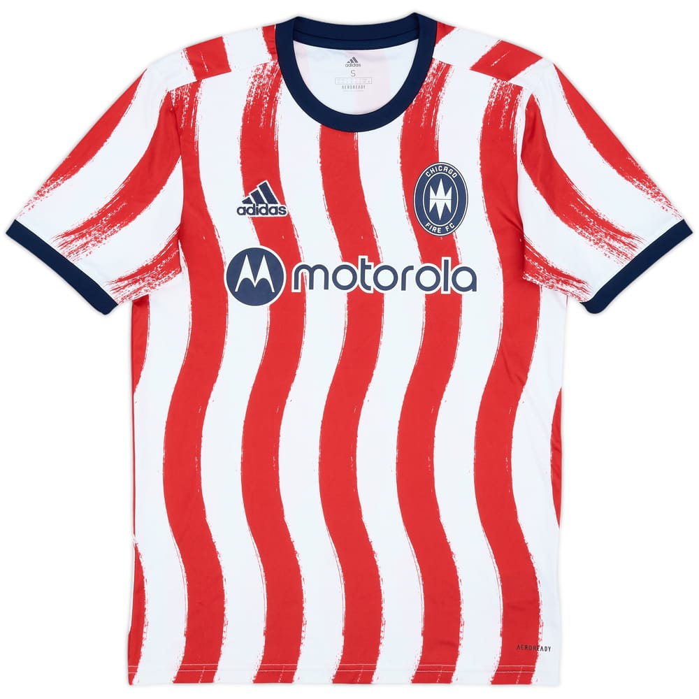 2021 Chicago Fire adidas Pre-Match Training Shirt - 9/10 - (S)