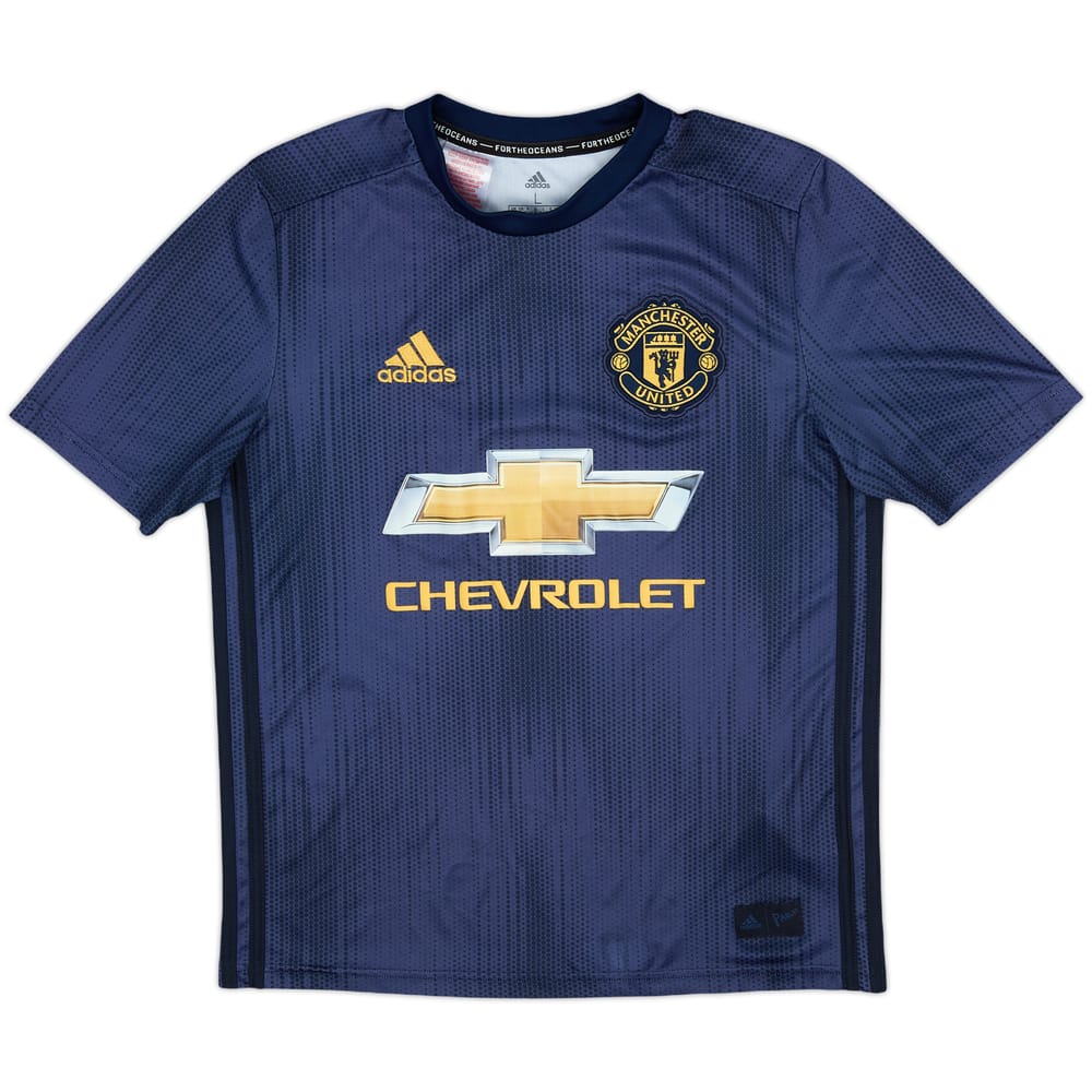 2018-19 Manchester United Third Shirt - 9/10 - (L.Boys)