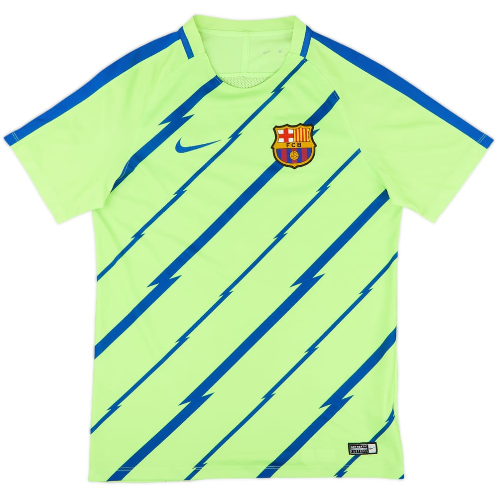 2017-18 Barcelona Nike Training Shirt - 6/10 - (M)