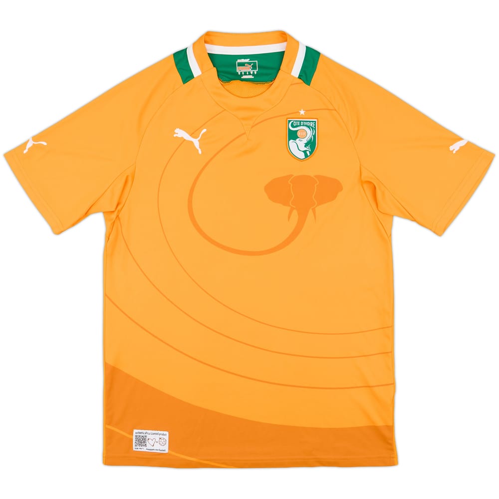 2010-11 Ivory Coast Home Shirt - 10/10 - (M)