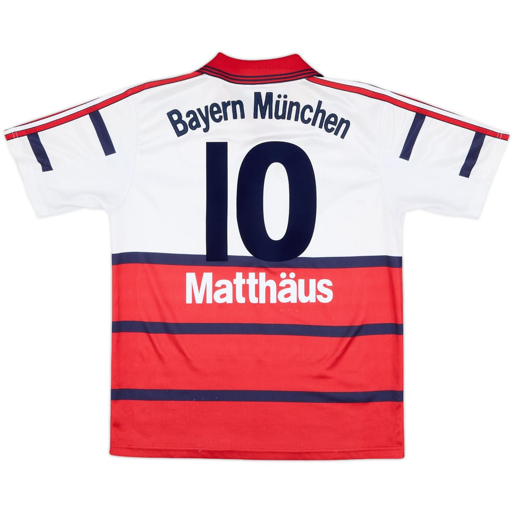 1998-00 Bayern Munich Away Shirt Matthaus #10 - 6/10 - (S)