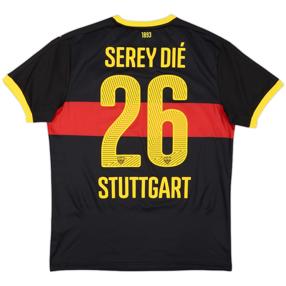 2015-16 Stuttgart Third Shirt Serey Die #26 - 9/10 - (M)